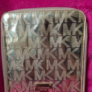 Michael Kors iPad case gorgeous shiny gold